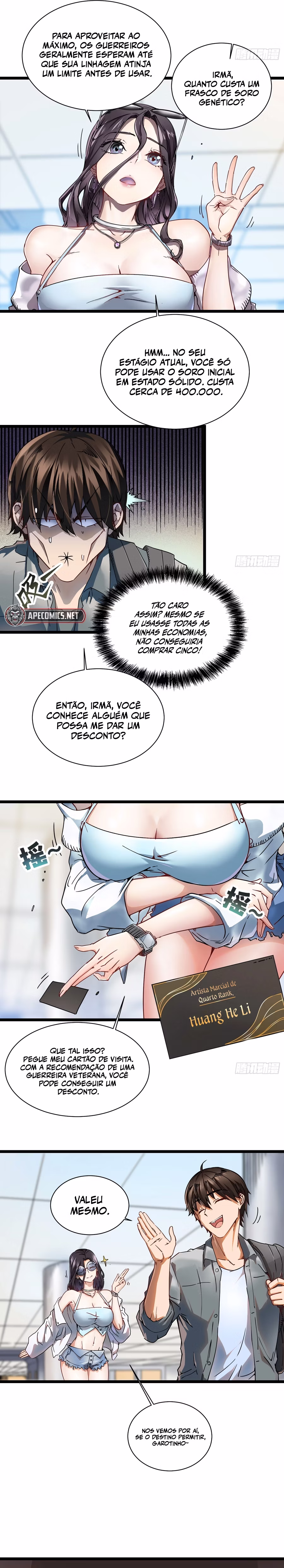 Página 12 de Evolução Marcial: Despertar do Rei dos Monstros - Capítulo 2