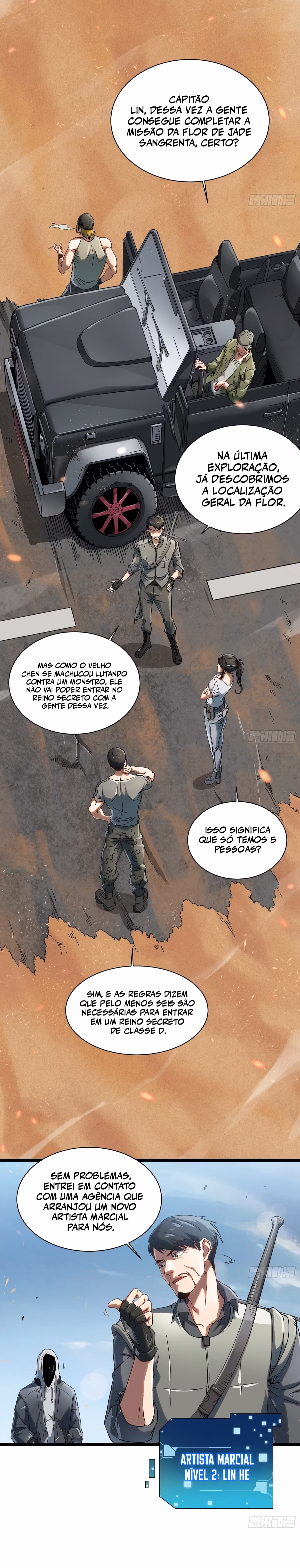 Página 15 de Evolução Marcial: Despertar do Rei dos Monstros - Capítulo 3