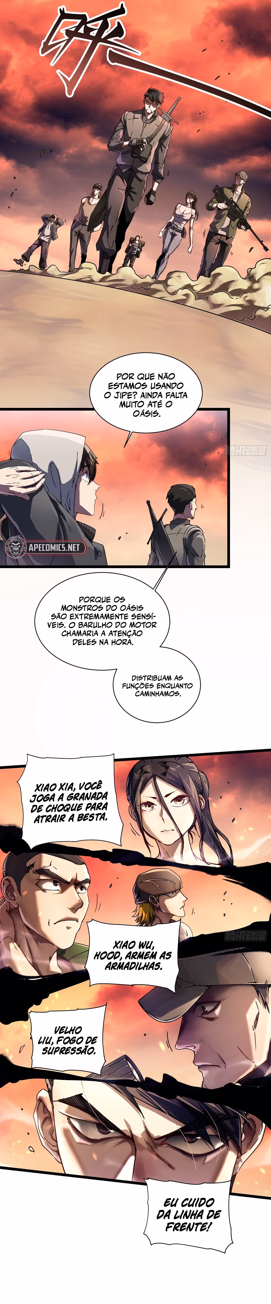Página 21 de Evolução Marcial: Despertar do Rei dos Monstros - Capítulo 3