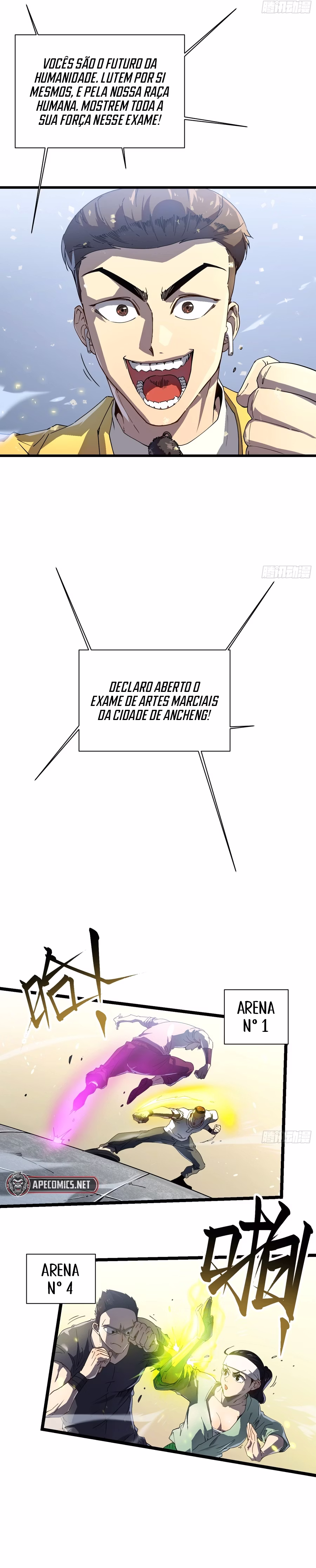 Página 5 de Evolução Marcial: Despertar do Rei dos Monstros - Capítulo 5