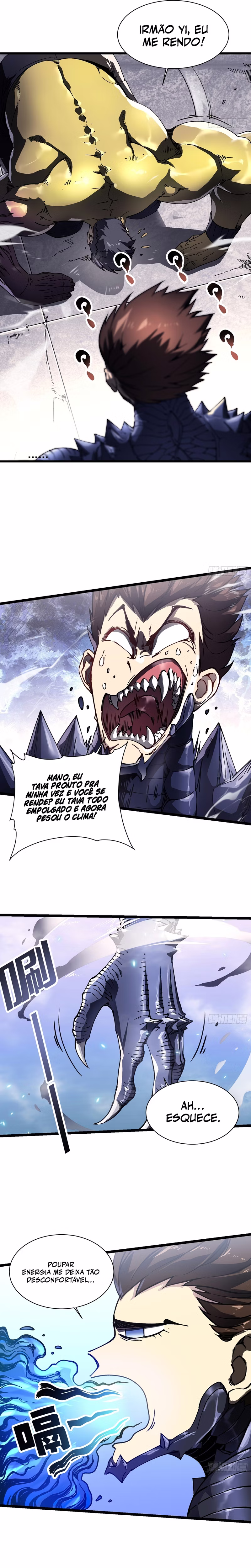 Página 8 de Evolução Marcial: Despertar do Rei dos Monstros - Capítulo 8