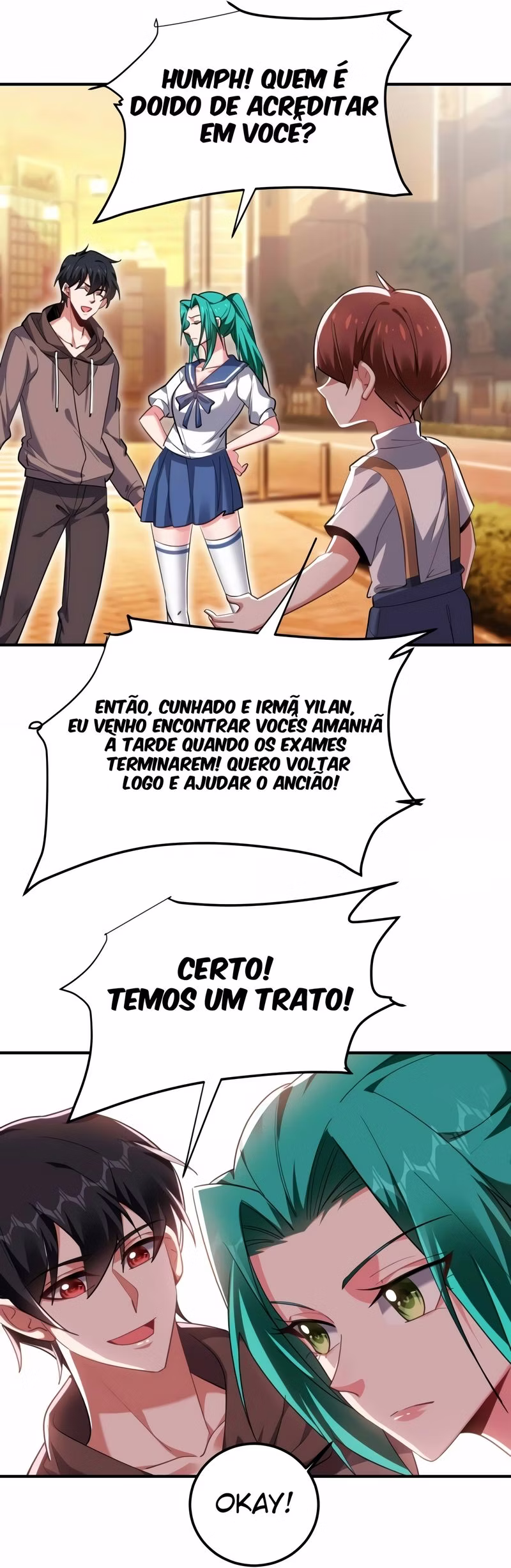 Página 21 de Escolhendo uma Beldade da Escola para Ser Minha Esposa - Capítulo 220