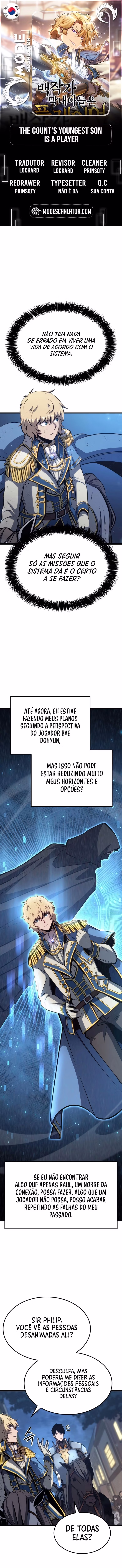 Página 1 de O Filho Caçula do Conde é um Jogador - Capítulo 16