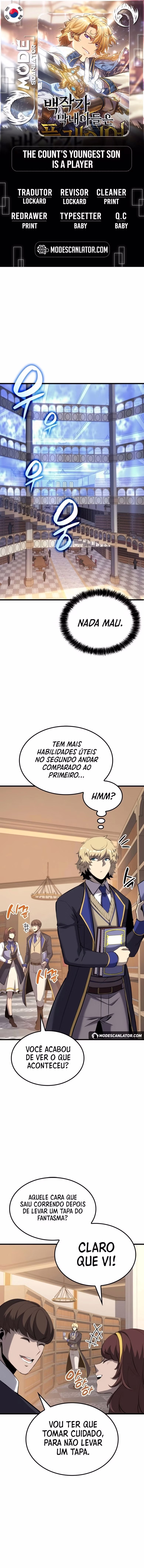 Página 1 de O Filho Caçula do Conde é um Jogador - Capítulo 31
