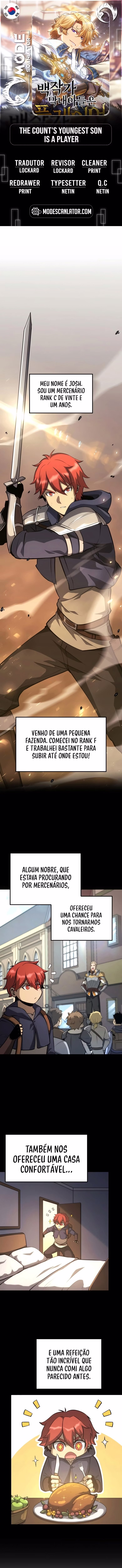 Página 1 de O Filho Caçula do Conde é um Jogador - Capítulo 34