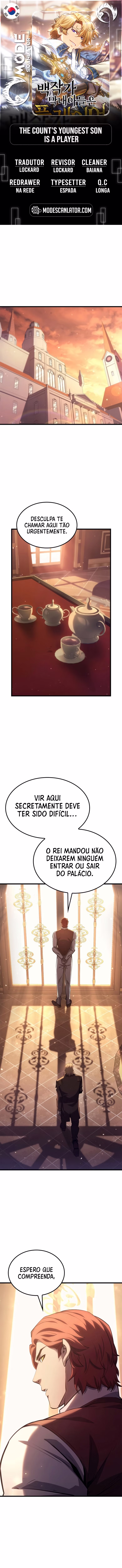 Página 1 de O Filho Caçula do Conde é um Jogador - Capítulo 62