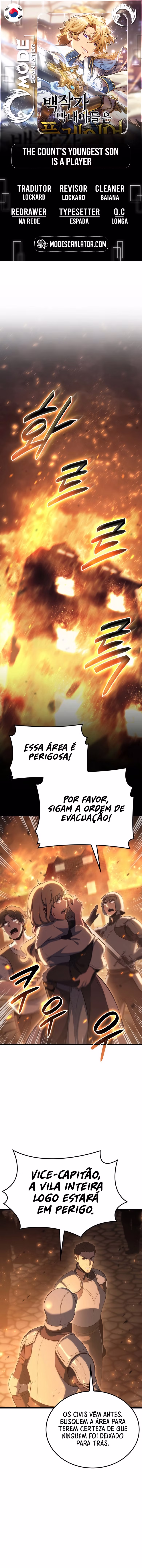 Página 1 de O Filho Caçula do Conde é um Jogador - Capítulo 69